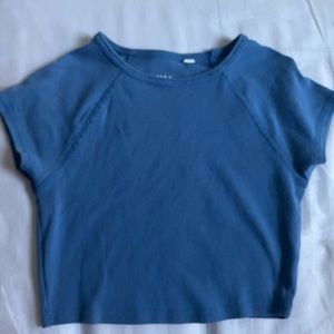 pacsun blue baby tee